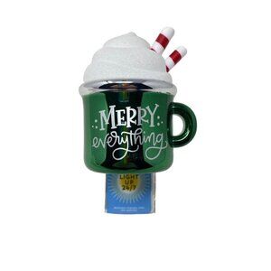 Bath & Body Works Merry Everything Hot Cocoa Peppermint Sticks Mug Wallflower